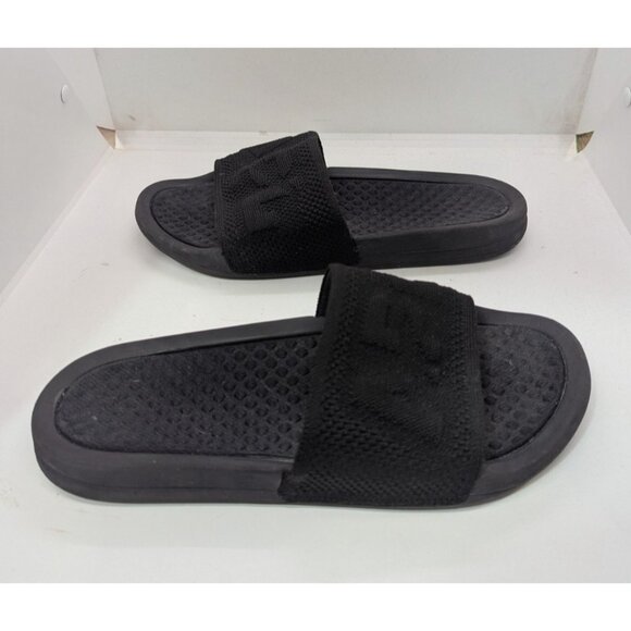 Athletic Propulsion Labs APL Women's Techloom Black Slides  Causal Size 9 - Picture 1 of 7